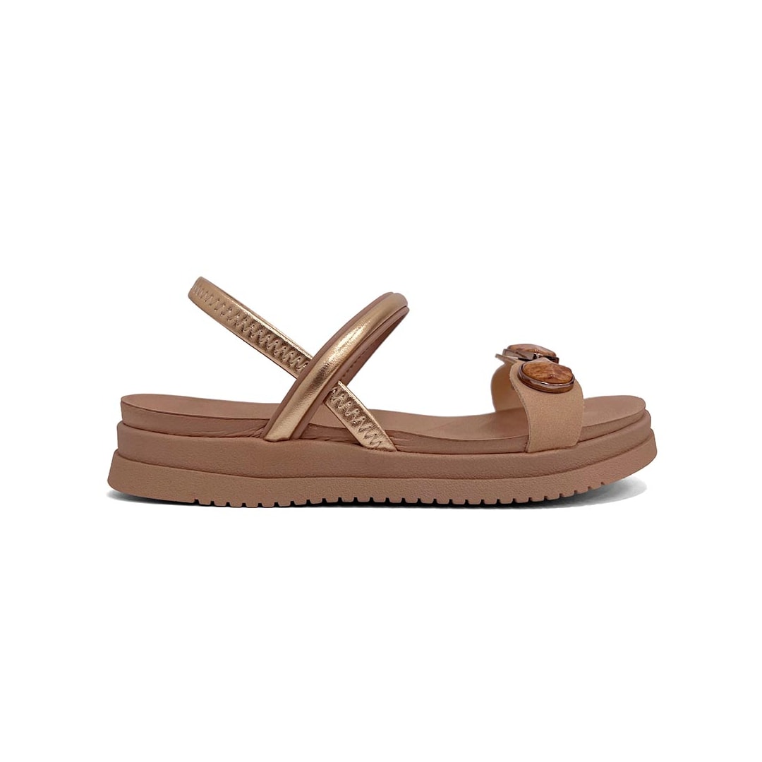 Sandália Mississipi Papete Birken Mf193 Amendoa