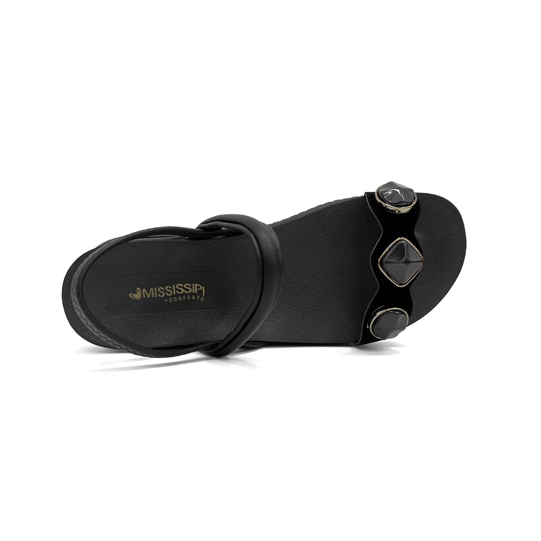 Sandália Mississipi Papete Birken Mf193 Preto