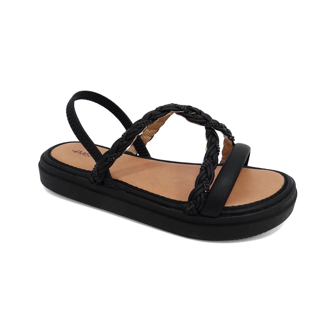 Sandália Mississipi Papete Flat Ma043 Preto Sandália Mississipi Papete Flat Ma043 Preto