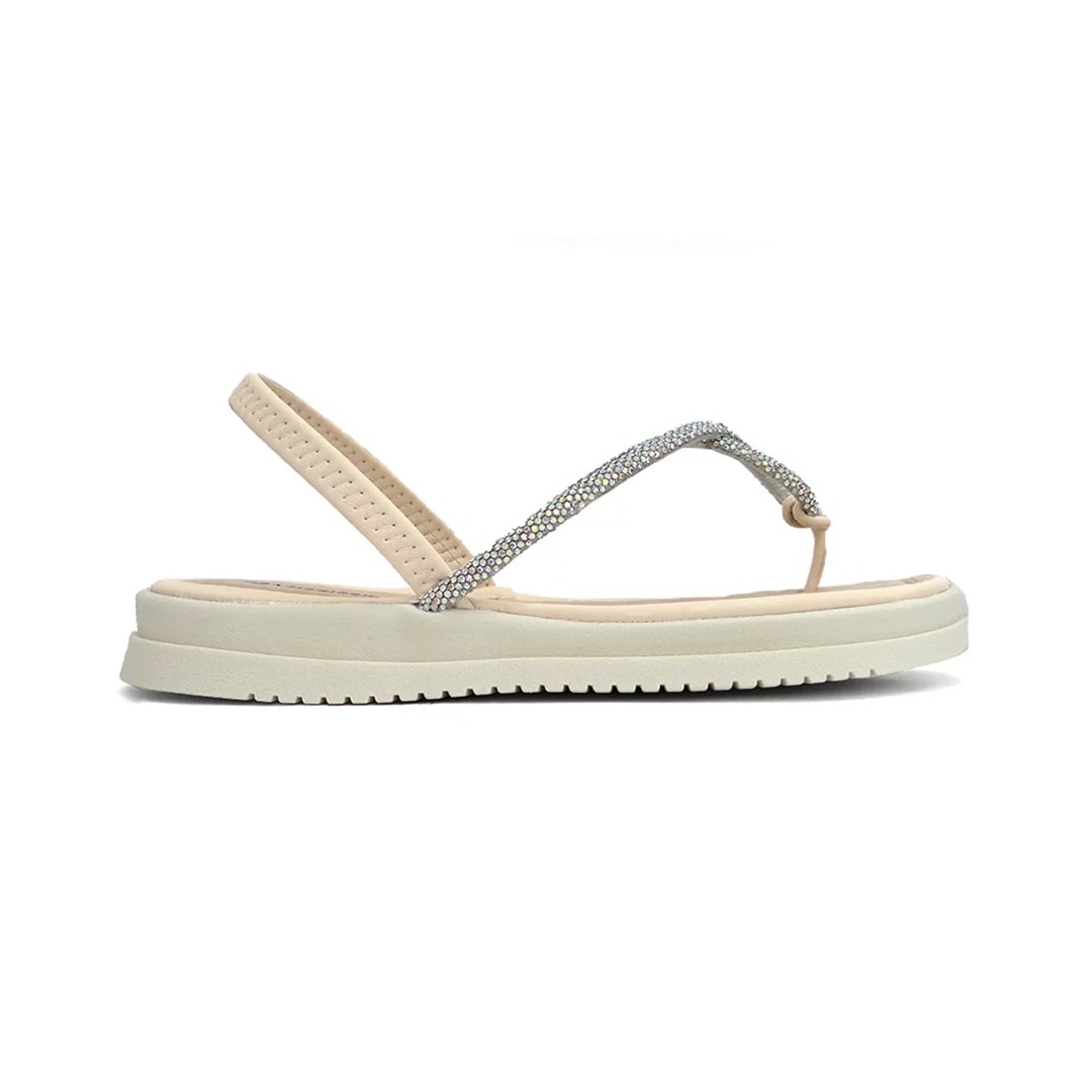 Sandália Mississipi Papete Flat Mi713 Baunilha Sandália Mississipi Papete Flat Mi713 Baunilha