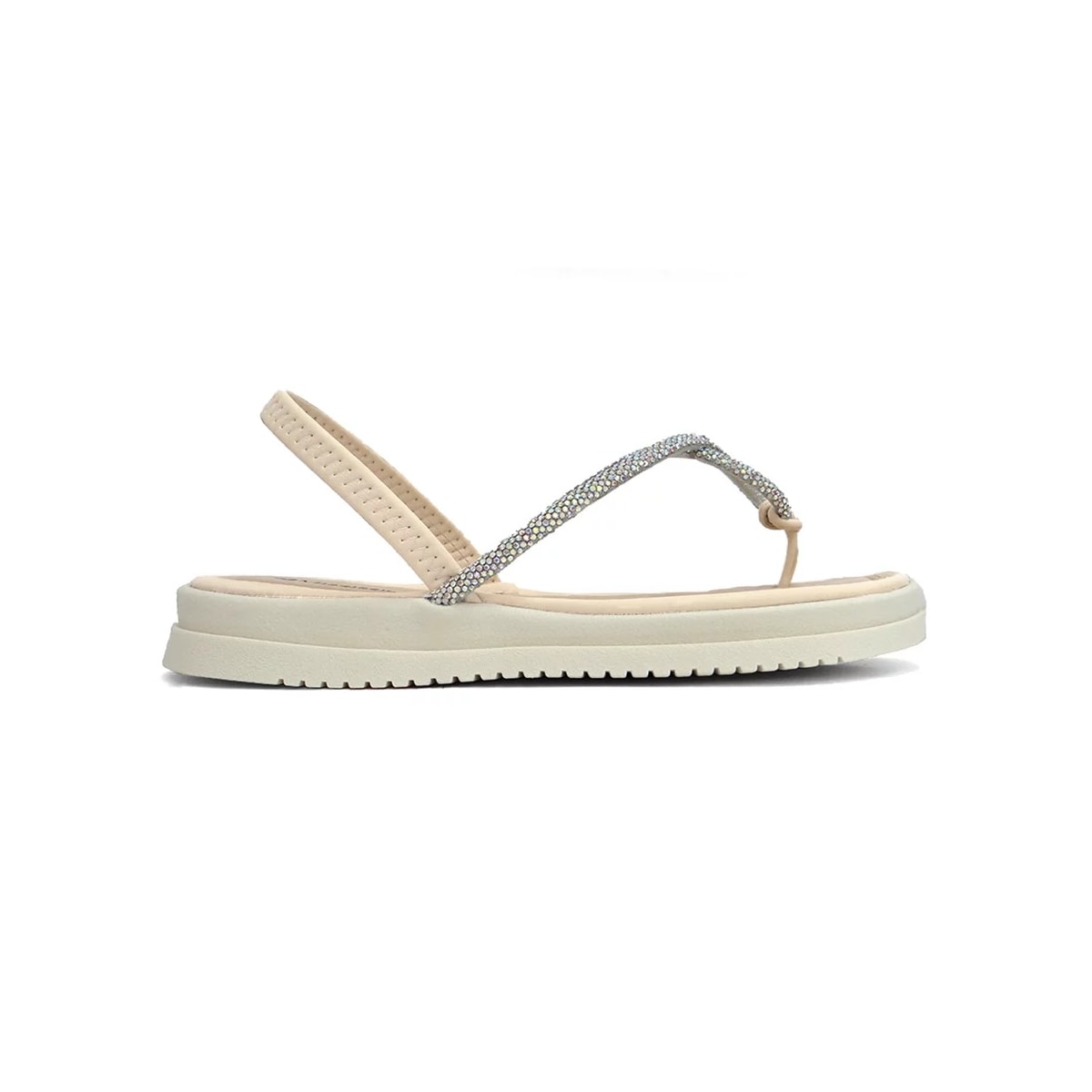 Sandália Mississipi Papete Flat Mi713 Baunilha Sandália Mississipi Papete Flat Mi713 Baunilha