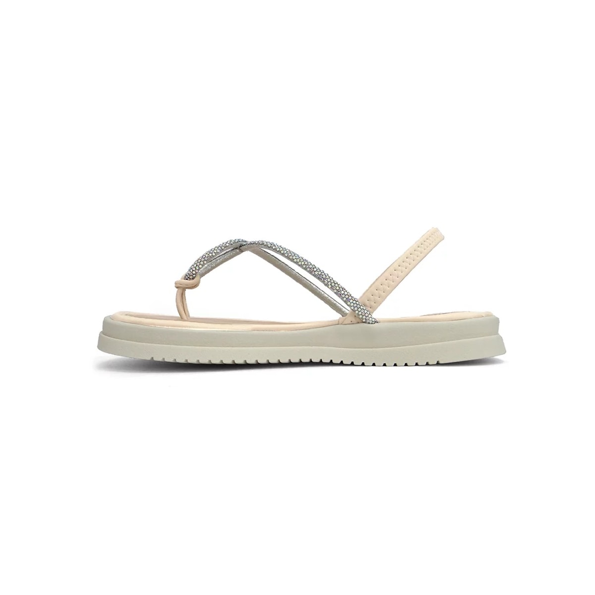 Sandália Mississipi Papete Flat Mi713 Baunilha Sandália Mississipi Papete Flat Mi713 Baunilha