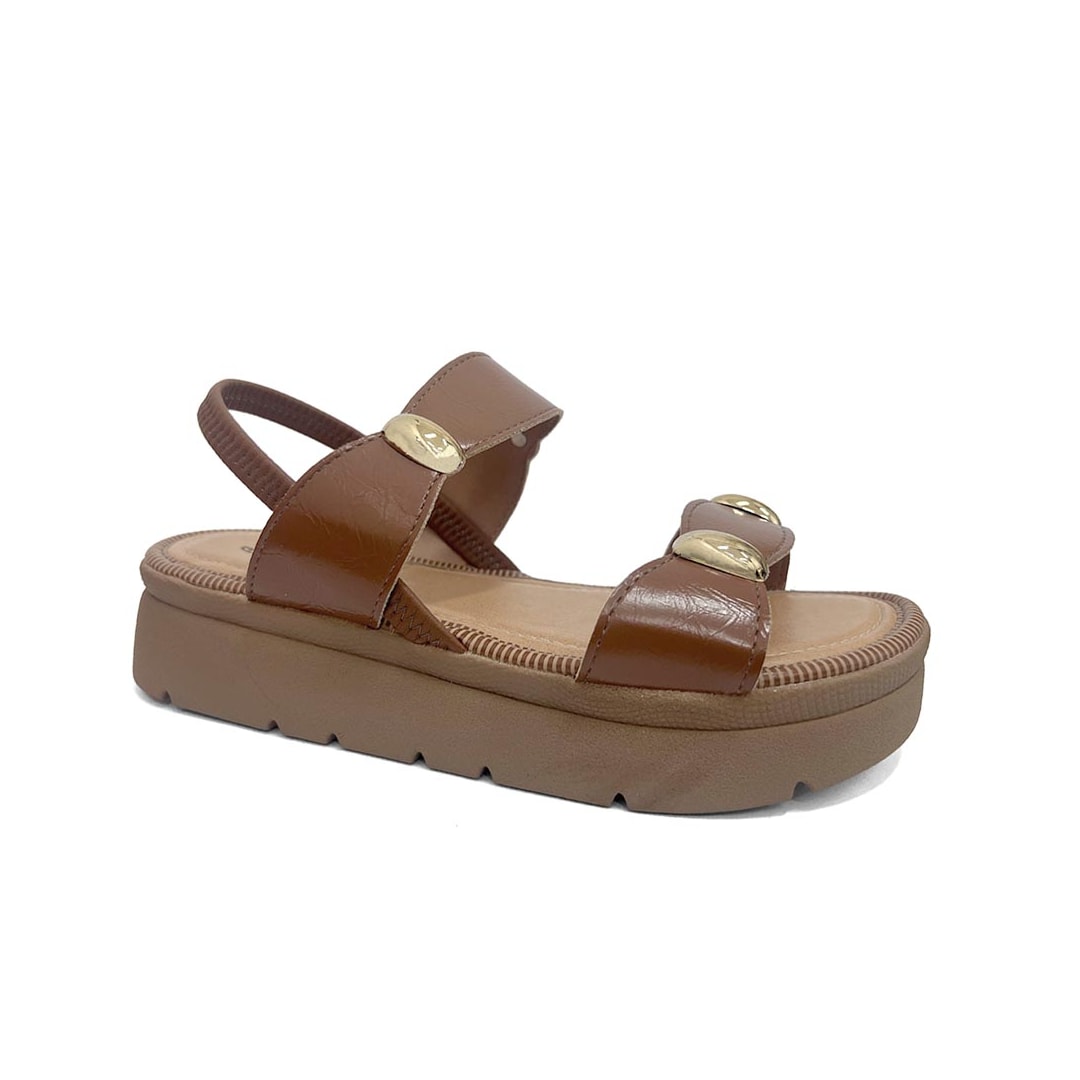 Sandália Mississipi Papete Flat Plataforma Mf992 Tabaco Sandália Mississipi Papete Flat Plataforma Mf992 Tabaco