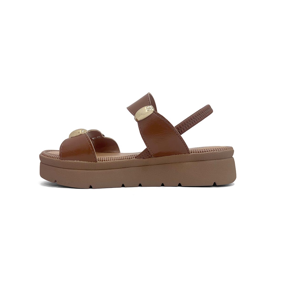 Sandália Mississipi Papete Flat Plataforma Mf992 Tabaco Sandália Mississipi Papete Flat Plataforma Mf992 Tabaco