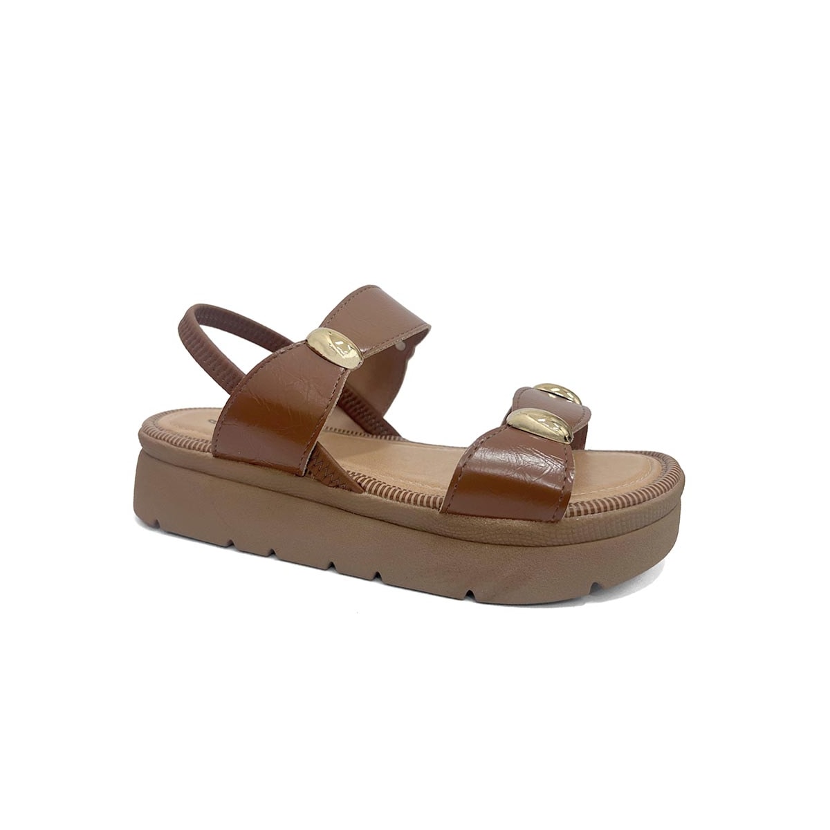 Sandália Mississipi Papete Flat Plataforma Mf992 Tabaco Sandália Mississipi Papete Flat Plataforma Mf992 Tabaco