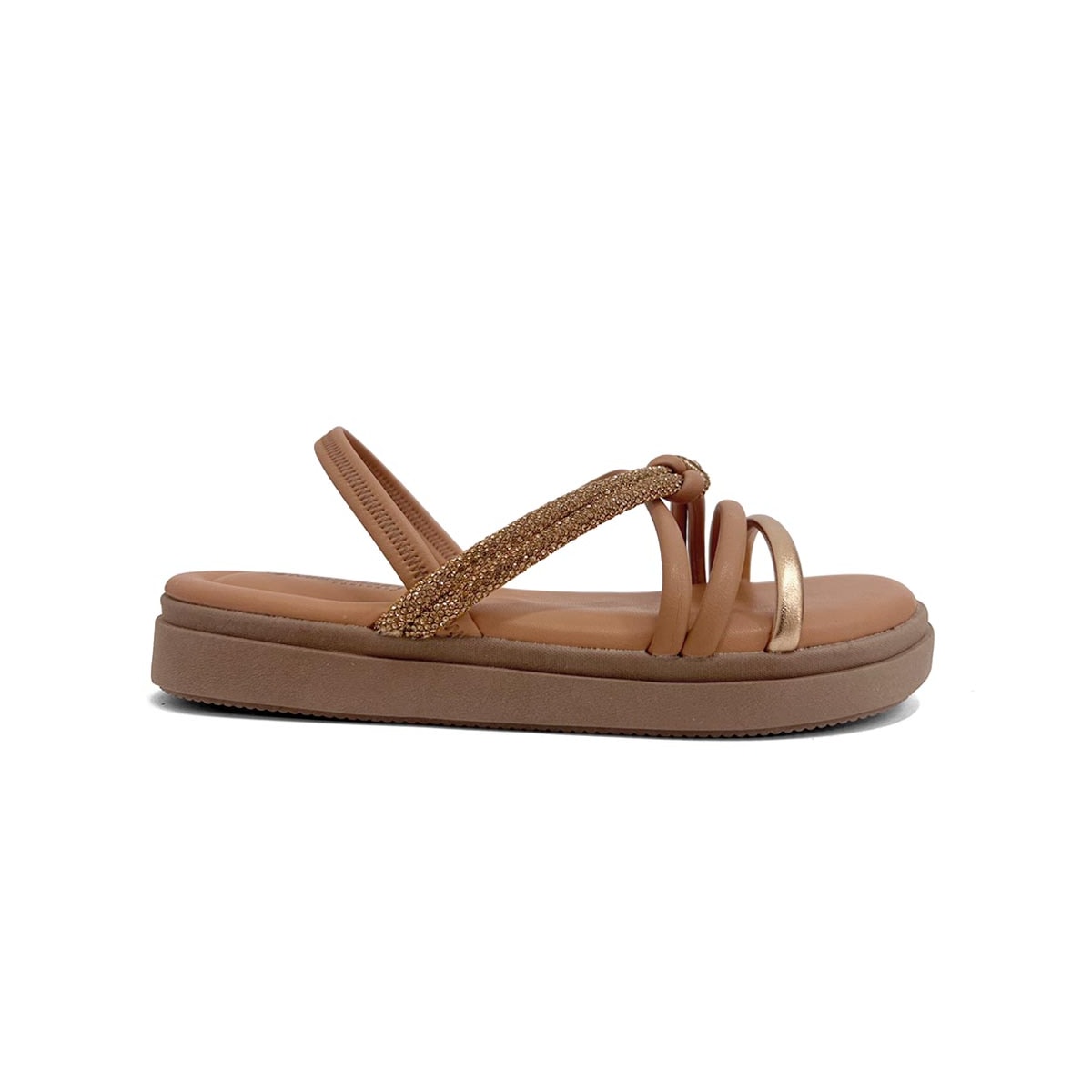 Sandália Mississipi Papete Flatform Mb512 Rose Sandália Mississipi Papete Flatform Mb512 Rose