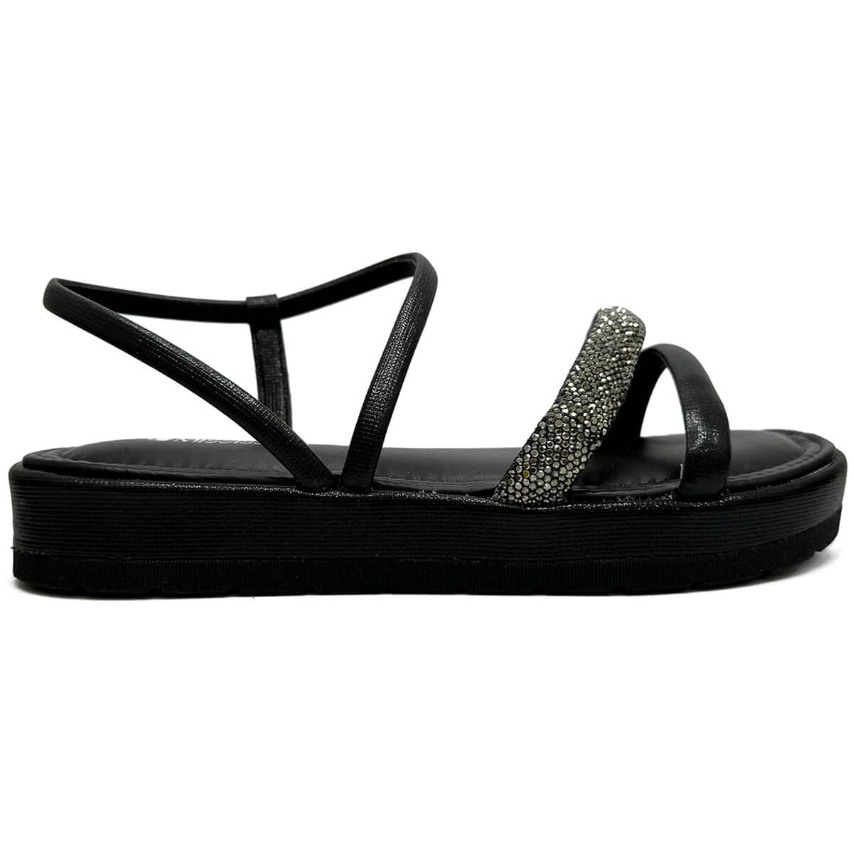 Sandália Mississipi Papete Flatform Mb812 Preto Sandália Mississipi Papete Flatform Mb812 Preto