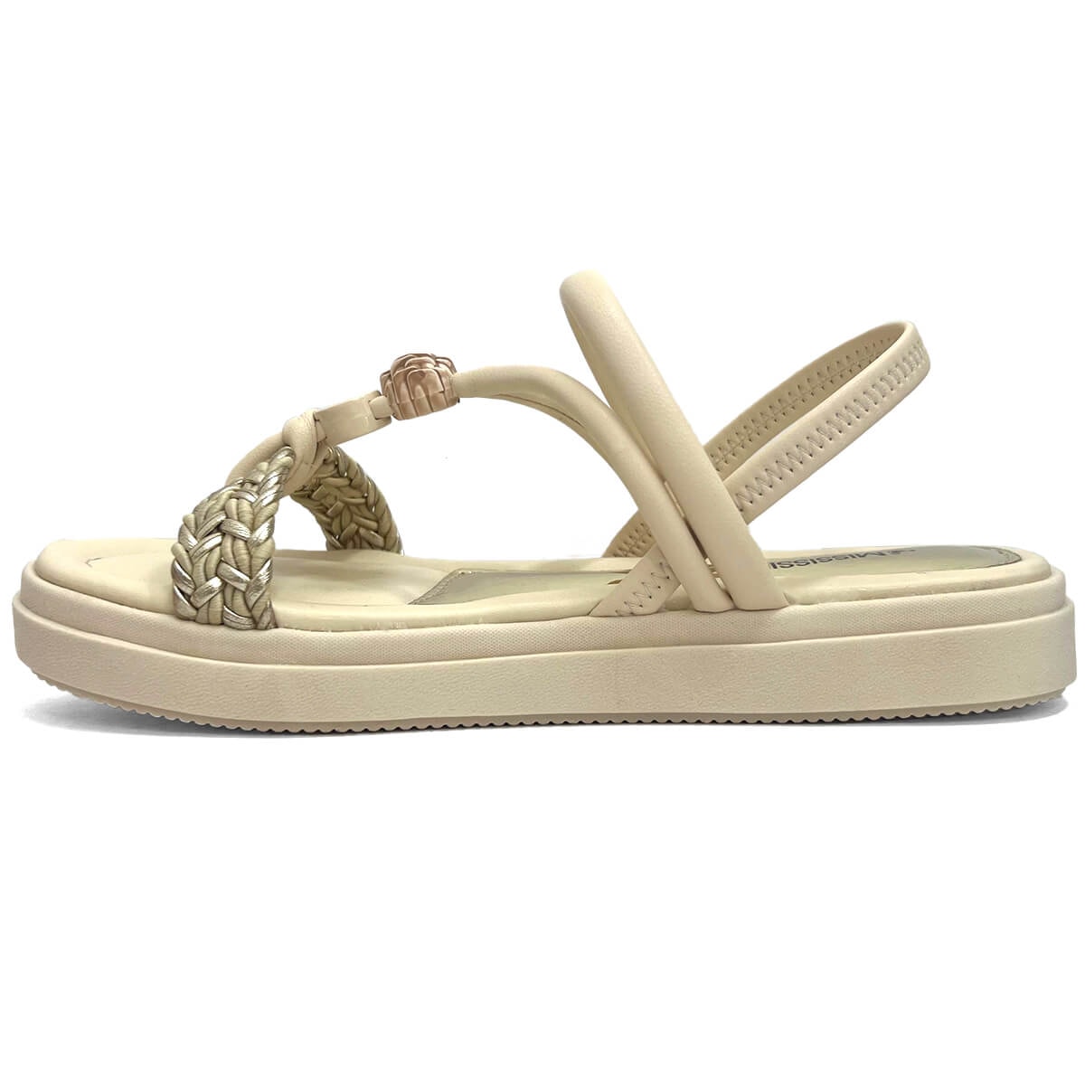 Sandália Mississipi Papete Mb083 Ouro Light Sandália Mississipi Papete Mb083 Ouro Light