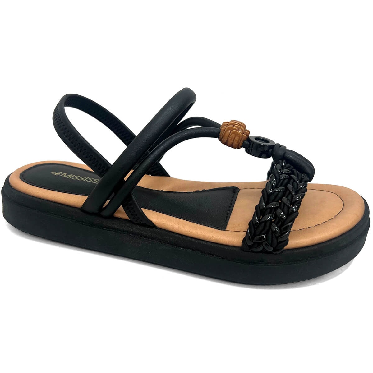 Sandália Mississipi Papete Mb083 Preto Sandália Mississipi Papete Mb083 Preto