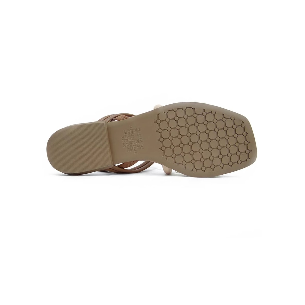 Sandália Mississipi Rasteira Feminina Q4934 Baunilha