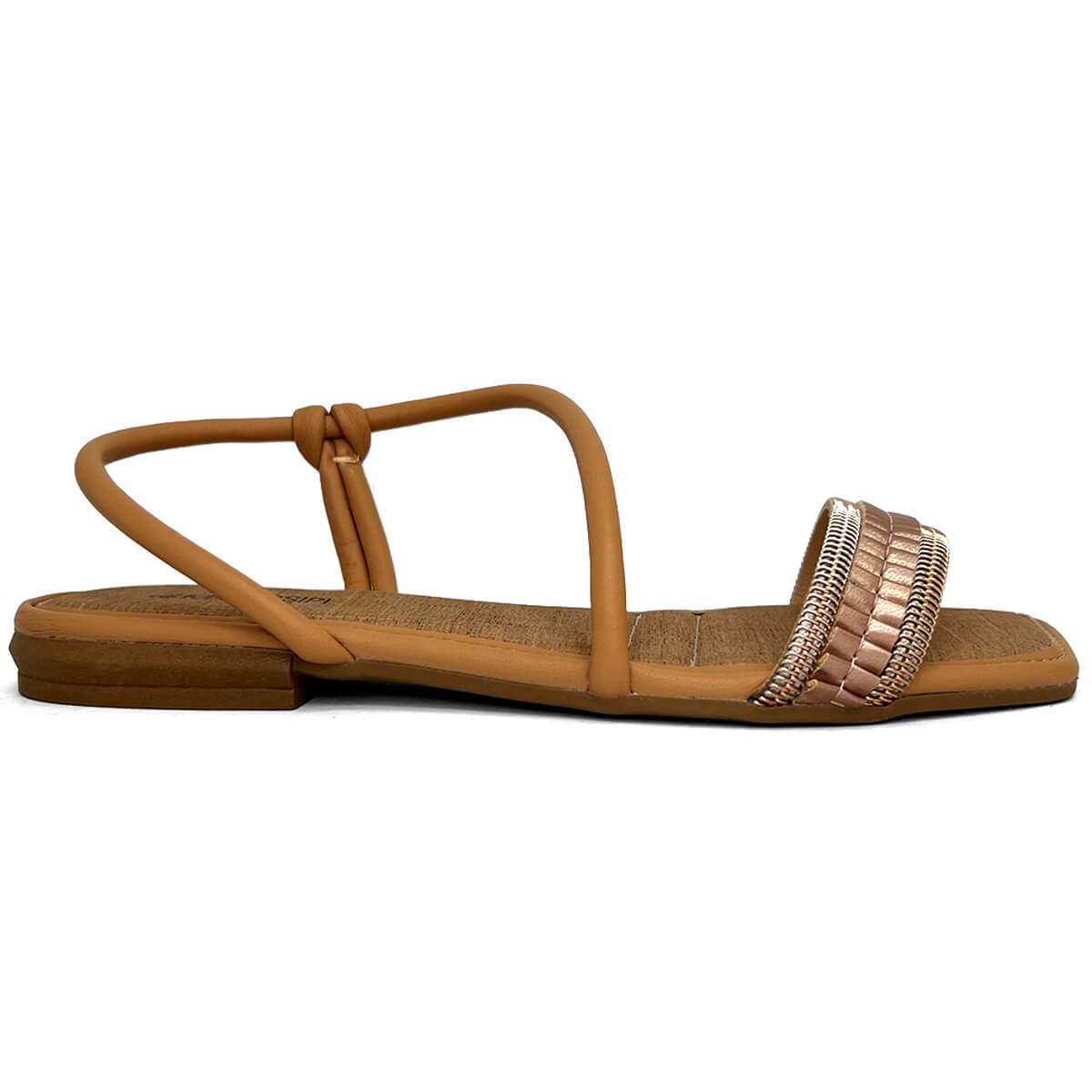 Sandália Mississipi Rasteira Mb181 Rose Sandália Mississipi Rasteira Mb181 Rose