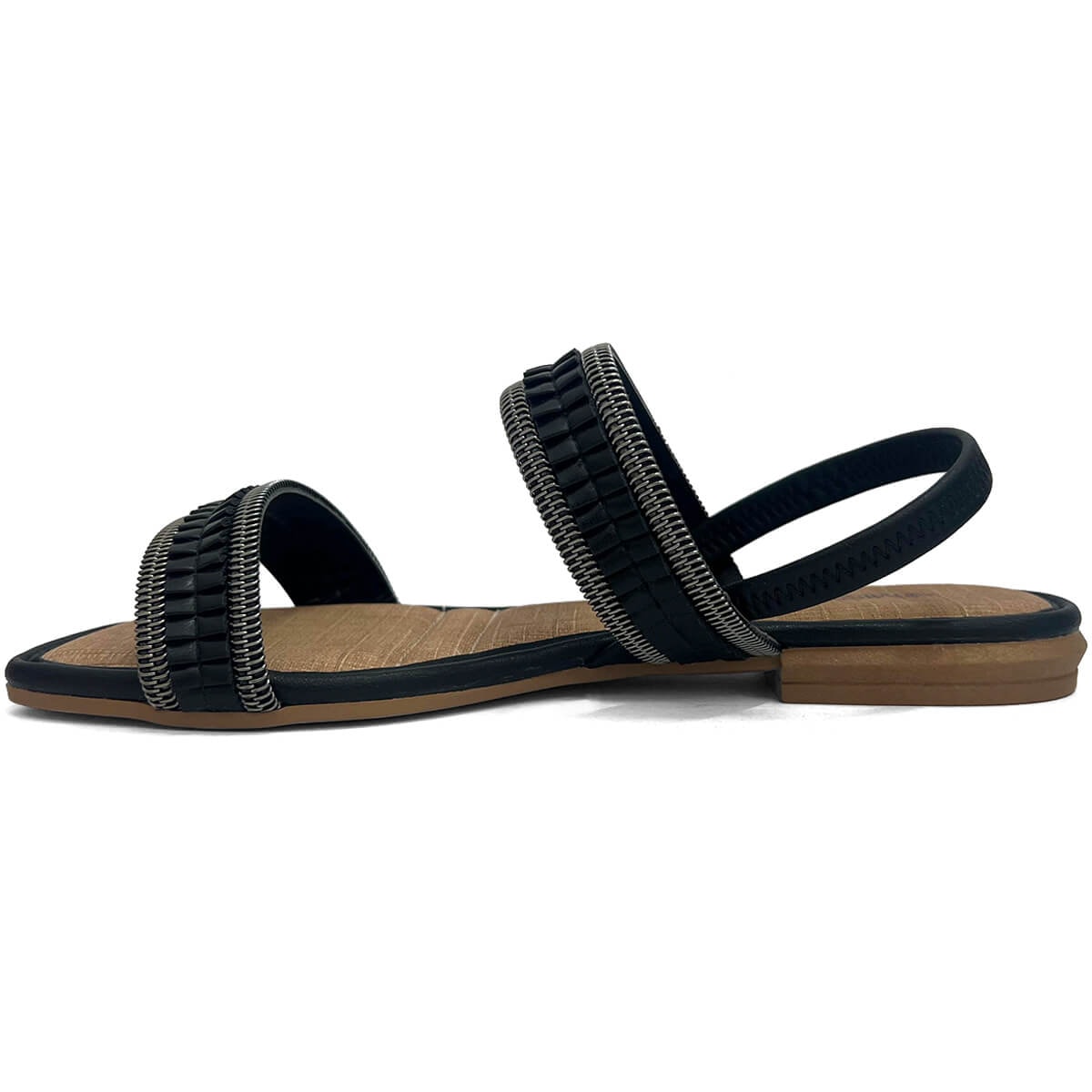 Sandália Mississipi Rasteira Mb182 Preto Sandália Mississipi Rasteira Mb182 Preto