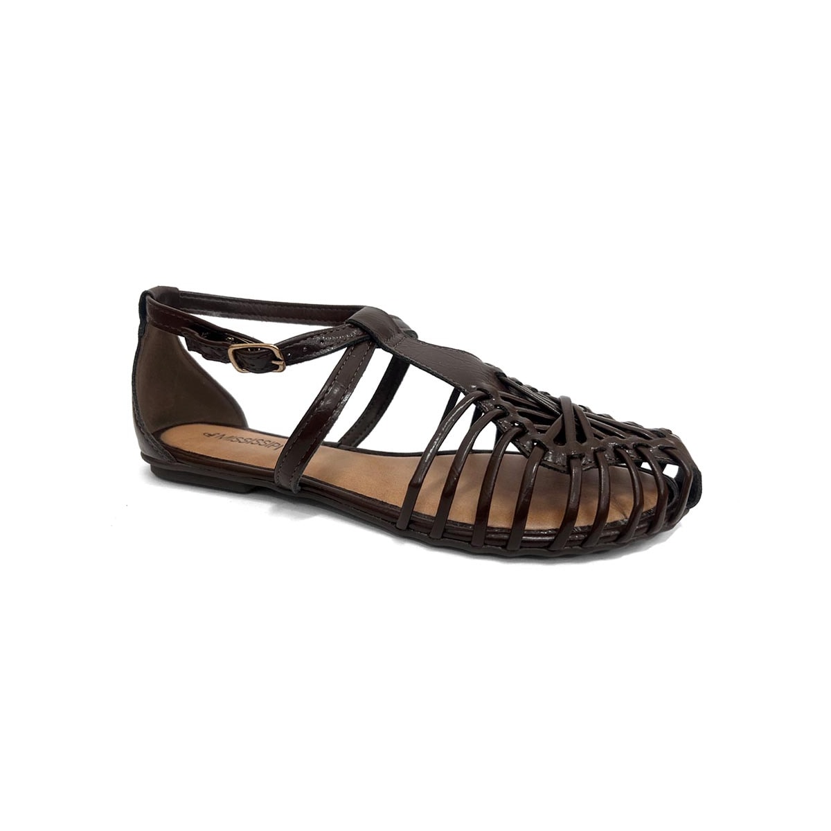 Sandália Mississipi Rasteira Mf561 Cacau Sandália Mississipi Rasteira Mf561 Cacau