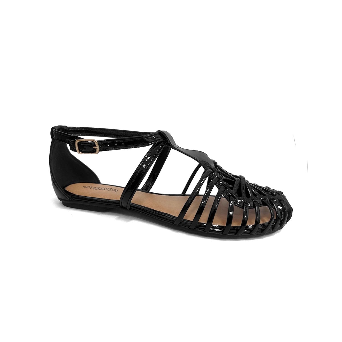 Sandália Mississipi Rasteira Mf561 Preto Sandália Mississipi Rasteira Mf561 Preto