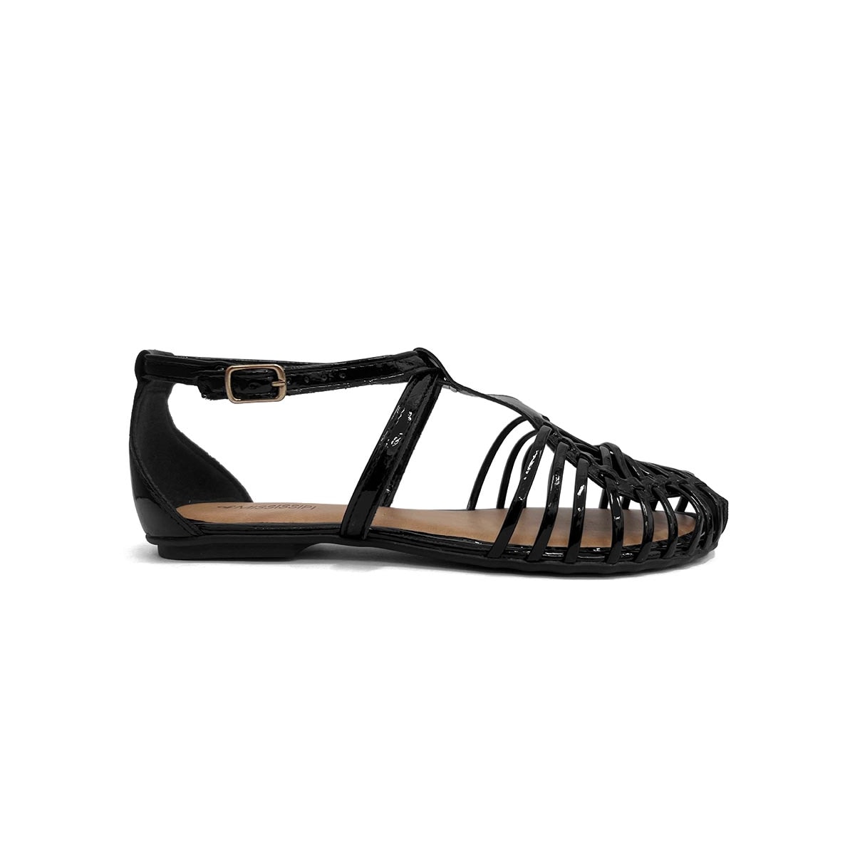 Sandália Mississipi Rasteira Mf561 Preto Sandália Mississipi Rasteira Mf561 Preto