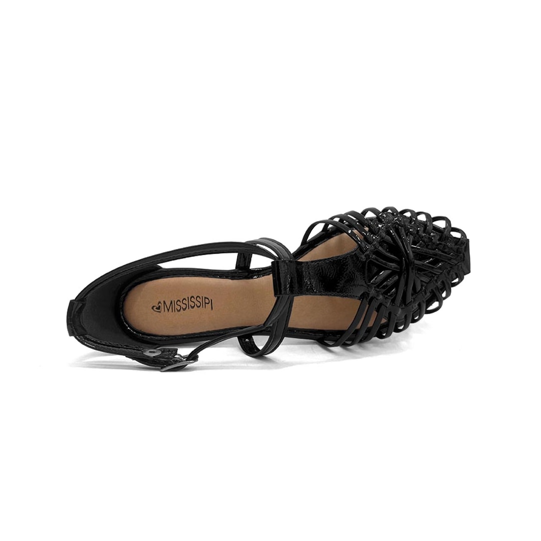 Sandália Mississipi Rasteira Mf561 Preto