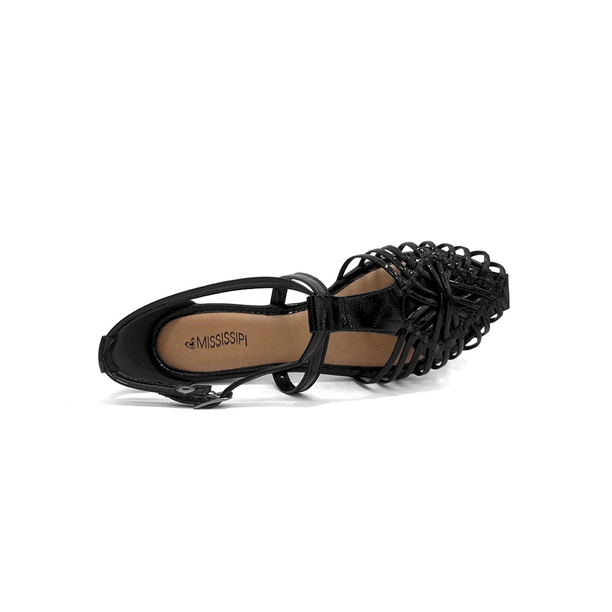 Sandália Mississipi Rasteira Mf561 Preto