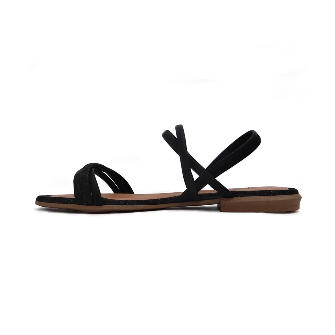 Sandália Mississipi Rasteira Q9662 Preto Sandália Mississipi Rasteira Q9662 Preto