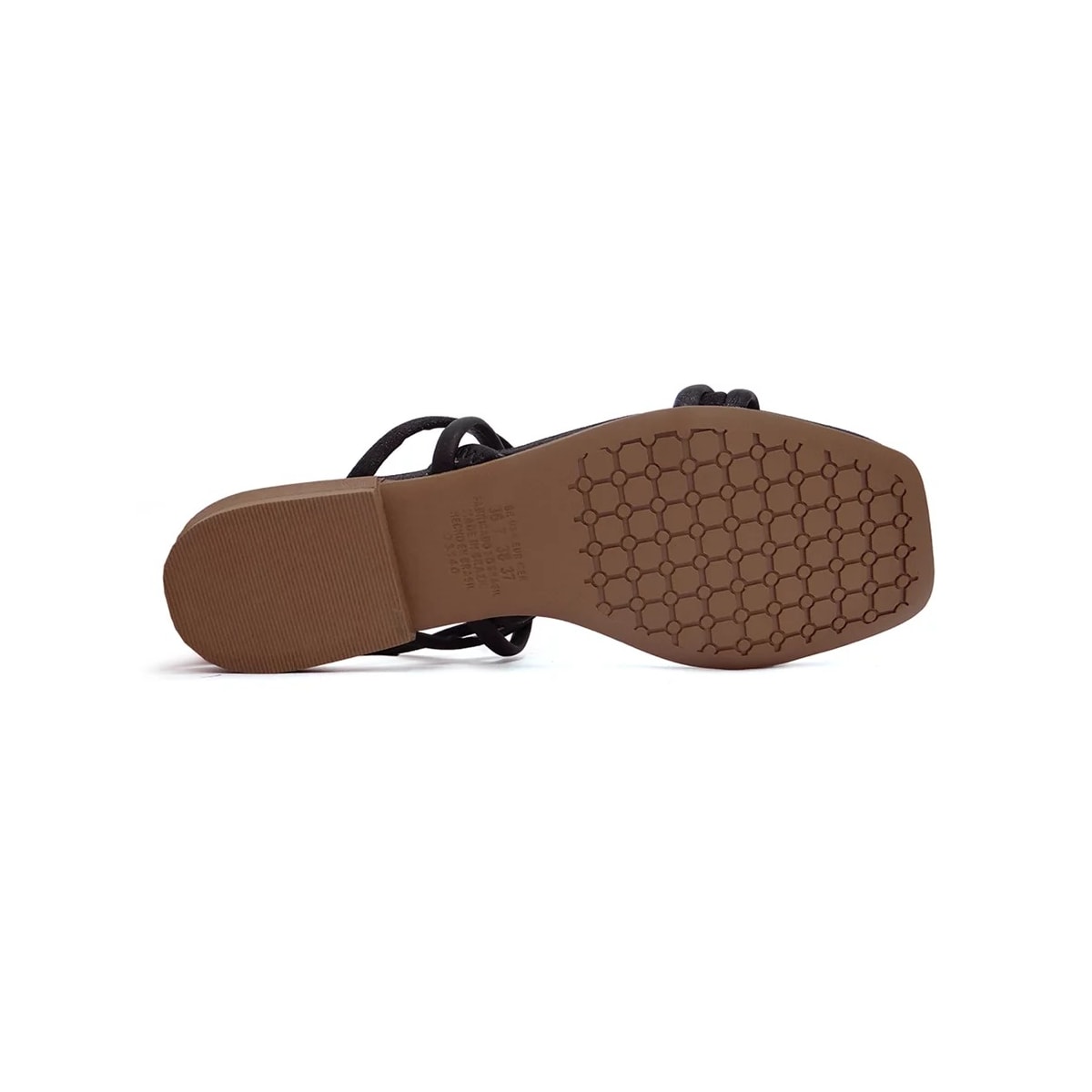 Sandália Mississipi Rasteira Q9662 Preto Sandália Mississipi Rasteira Q9662 Preto