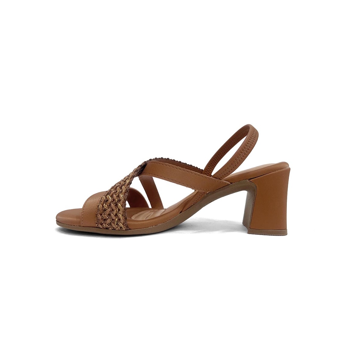 Sandália Mississipi Salto Bloco Mf941 Camel Sandália Mississipi Salto Bloco Mf941 Camel