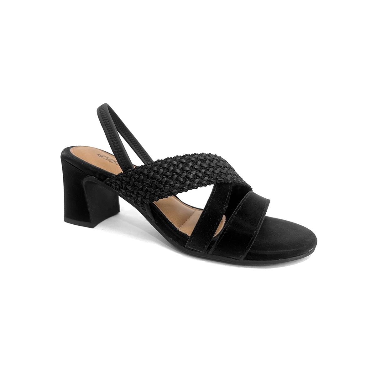 Sandália Mississipi Salto Bloco Mf941 Preto Sandália Mississipi Salto Bloco Mf941 Preto