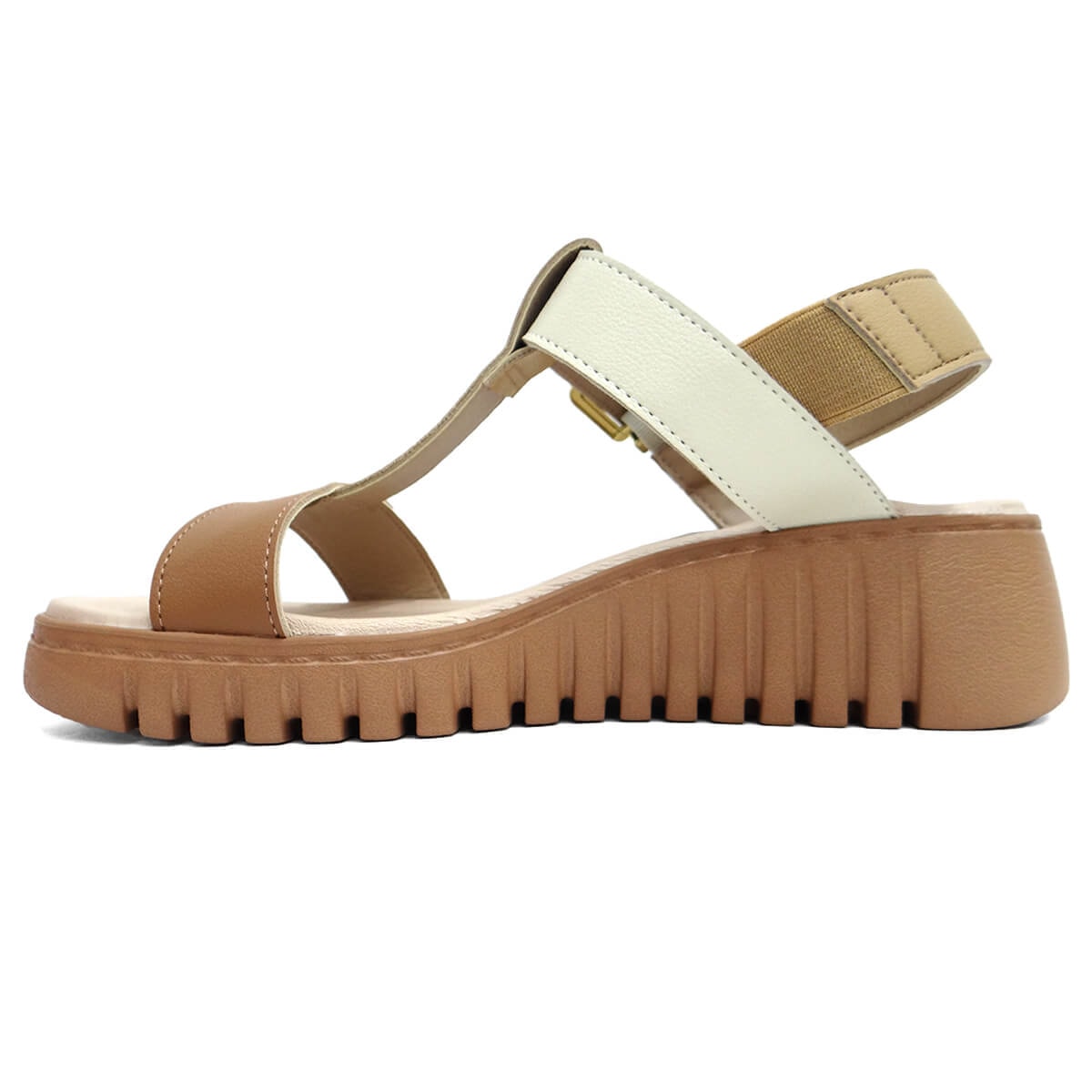 Sandália Modare Anabela Conforto 7197.103 Areia Sandália Modare Anabela Conforto 7197.103 Areia