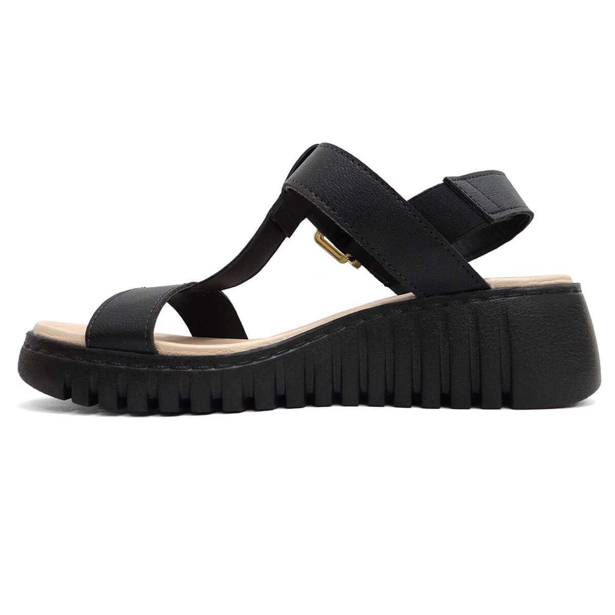 Sandália Modare Anabela Conforto 7197.103 Preto Sandália Modare Anabela Conforto 7197.103 Preto