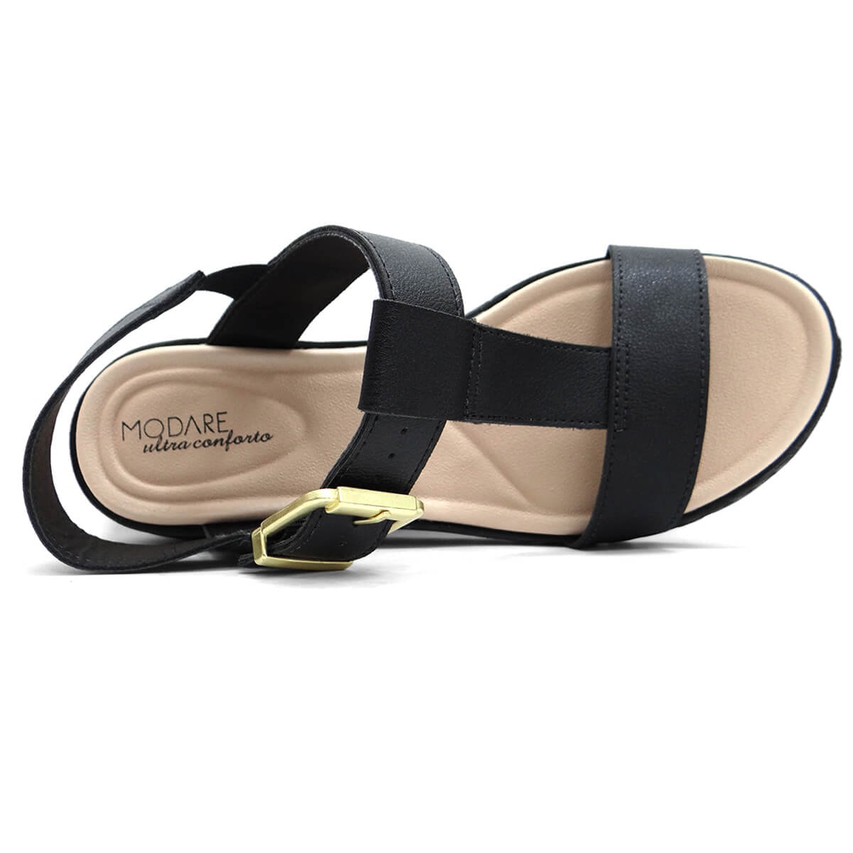 Sandália Modare Anabela Conforto 7197.103 Preto Sandália Modare Anabela Conforto 7197.103 Preto