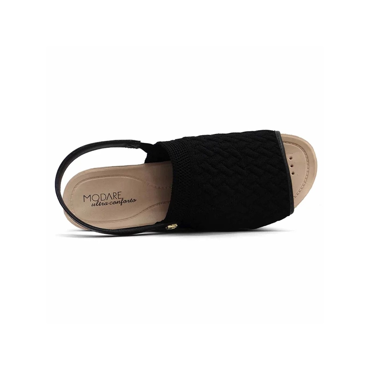 Sandália Modare Conforto 7125.232 Preto Sandália Modare Conforto 7125.232 Preto