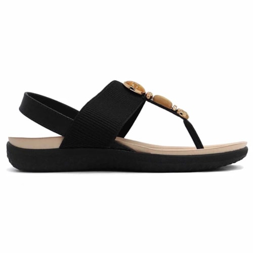 Detalhe - Sandália Modare Conforto 7125.247 Preto