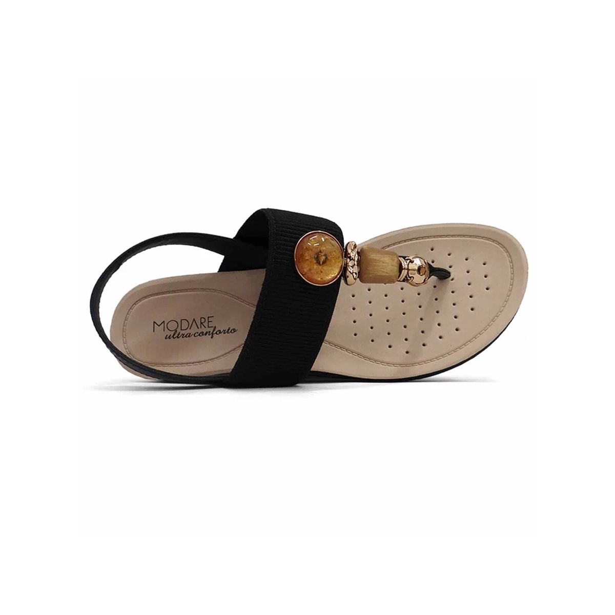 Sandália Modare Conforto 7125.247 Preto Sandália Modare Conforto 7125.247 Preto