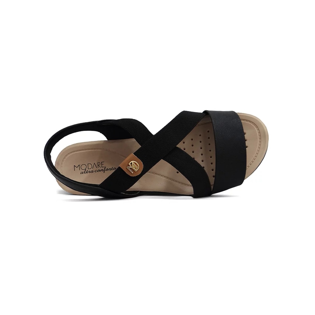 Sandália Modare Conforto 7125.249 Preto Sandália Modare Conforto 7125.249 Preto