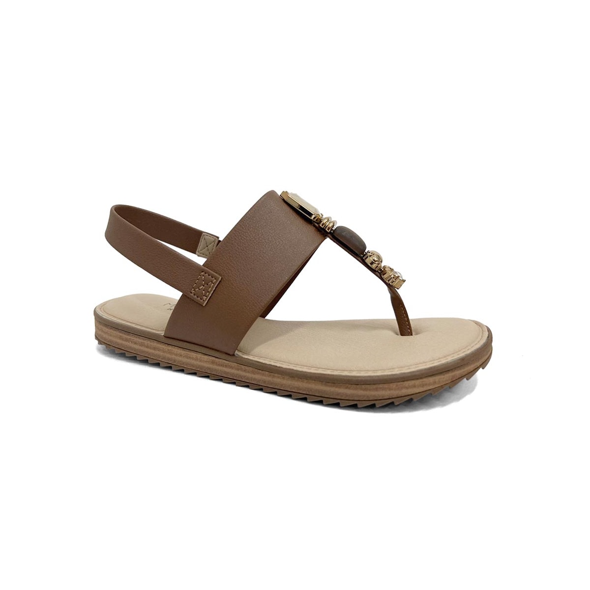 Sandália Modare Conforto 7141.120 Avelã Sandália Modare Conforto 7141.120 Avelã
