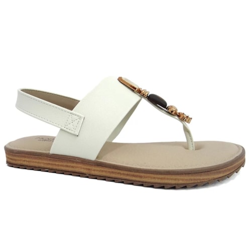 Sandalia Modare Conforto 7141.120 Branco Off