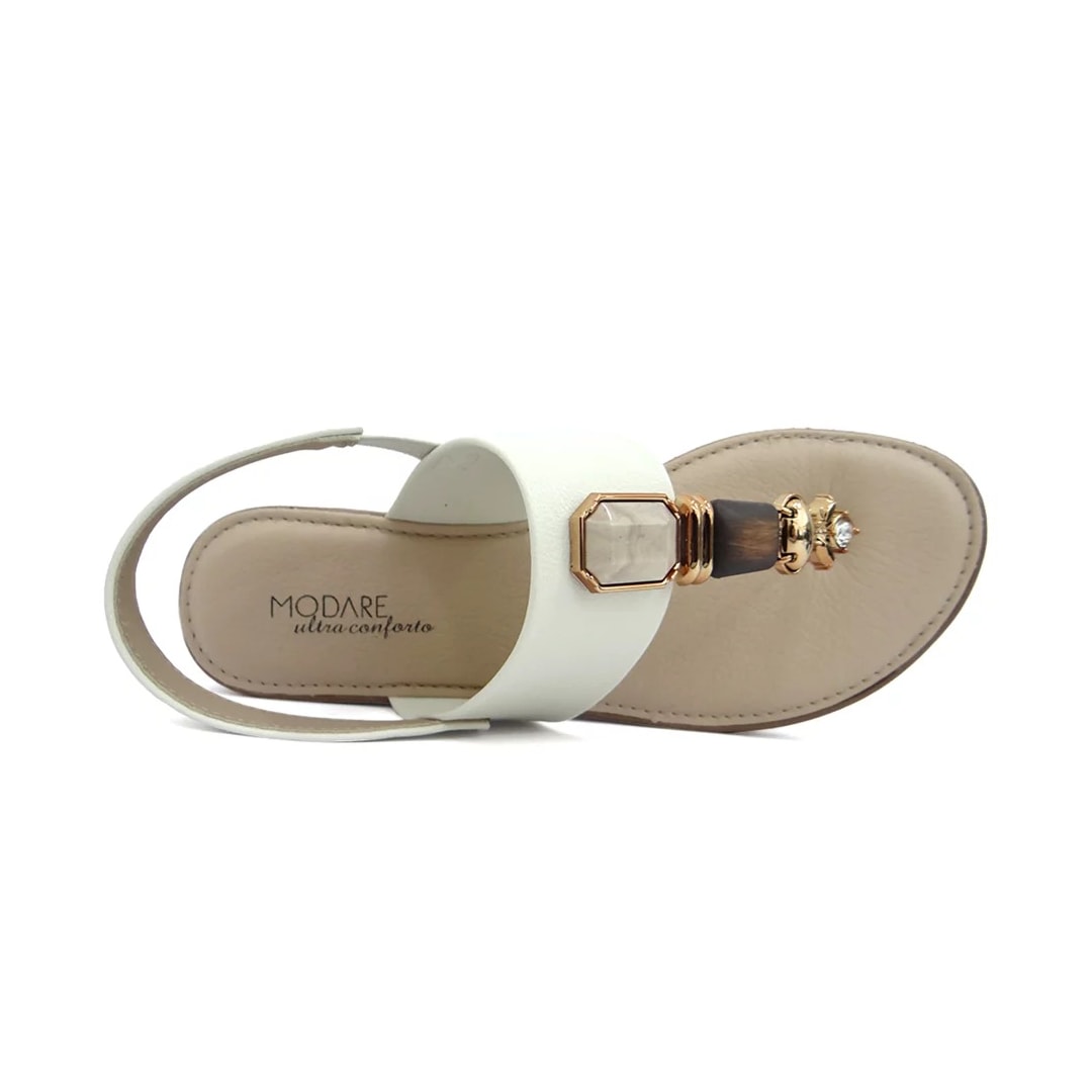 Sandália Modare Conforto 7141.120 Branco Off