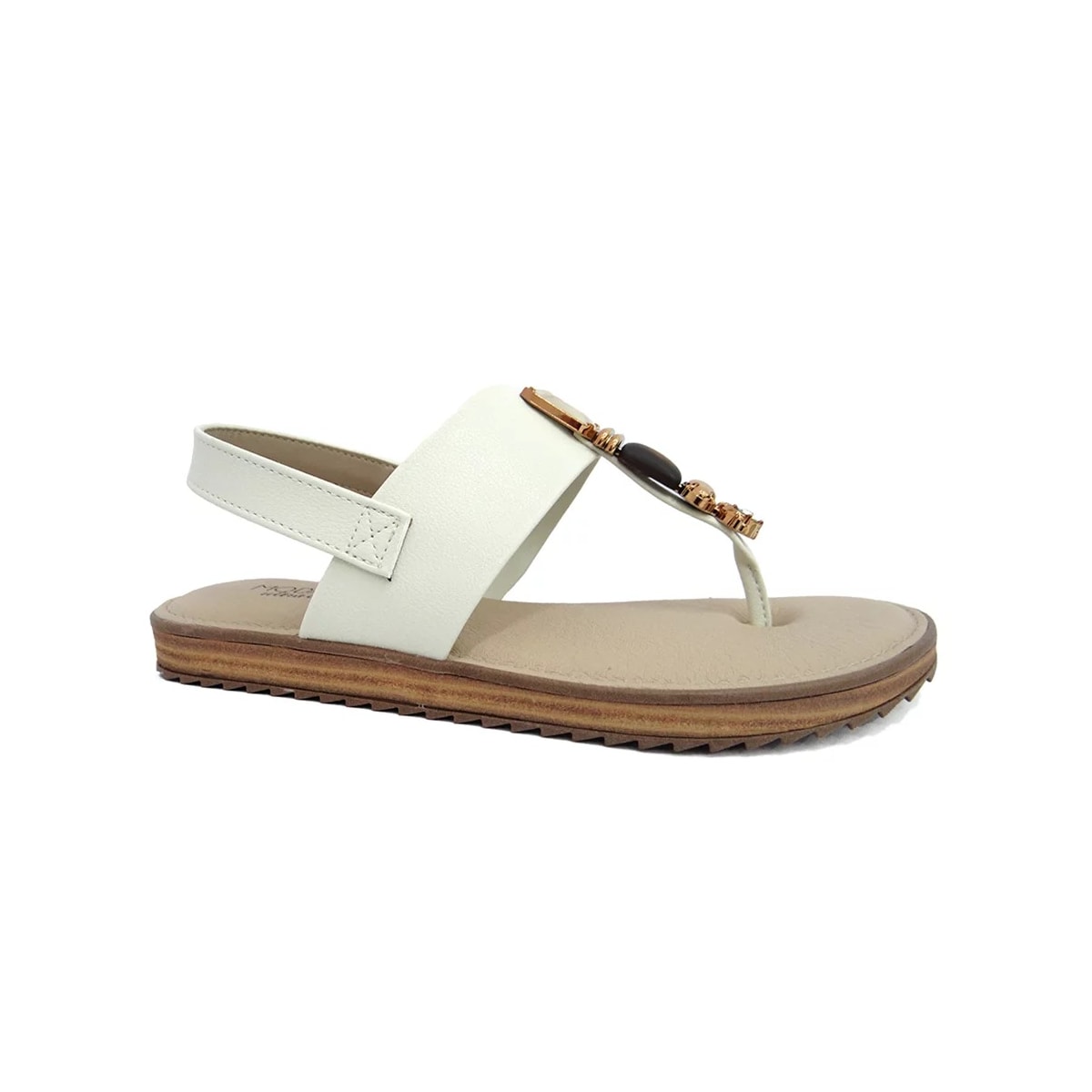 Sandália Modare Conforto 7141.120 Branco Off Sandália Modare Conforto 7141.120 Branco Off
