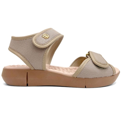 Detalhe - Sandália Modare Conforto 7142.118 Bege