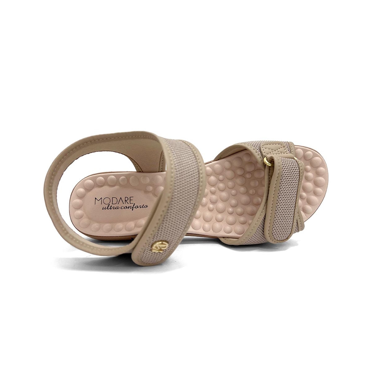 Sandália Modare Conforto 7142.118 Bege Sandália Modare Conforto 7142.118 Bege