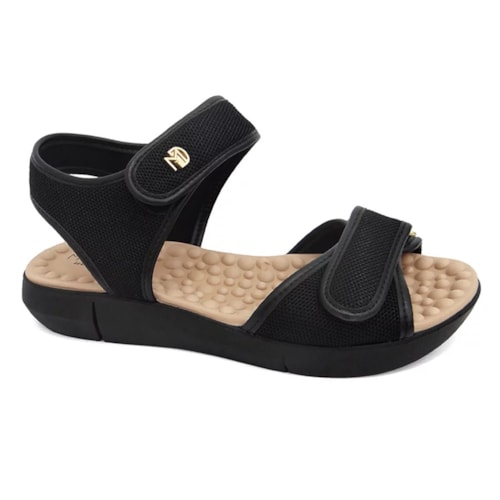 Sandalia Modare Conforto 7142.118 Preto