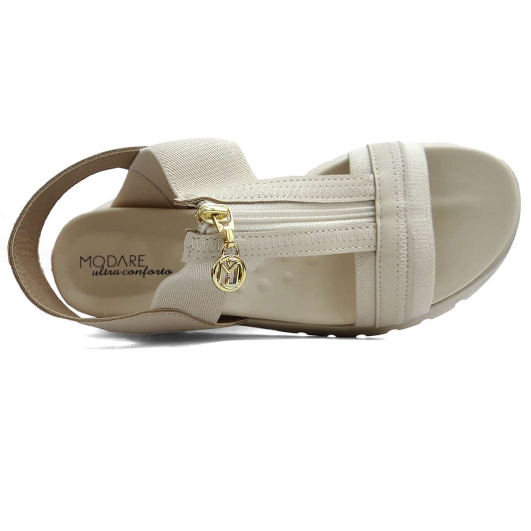 Sandália Modare Papete Ultraconforto 7198.103 Creme Sandália Modare Papete Ultraconforto 7198.103 Creme
