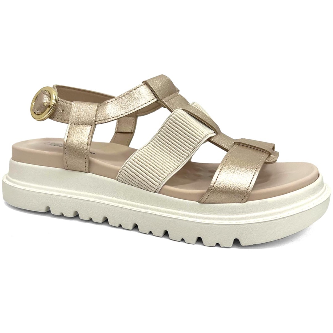 Sandália Modare Papete Ultraconforto 7200.101 Dourado Sandália Modare Papete Ultraconforto 7200.101 Dourado
