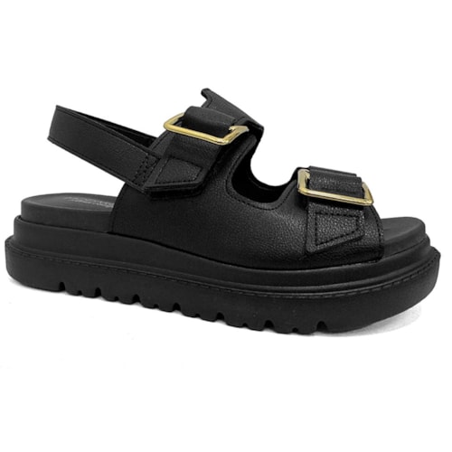 Sandália Modare Papete Ultraconforto 7200.102 Preto