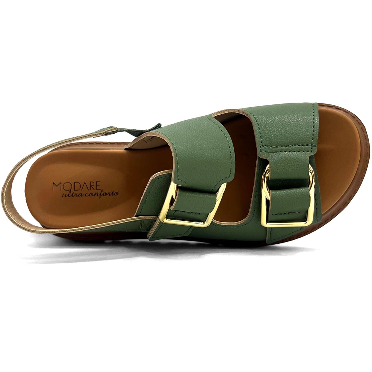 Sandália Modare Papete Ultraconforto 7200.102 Verde Salvia Sandália Modare Papete Ultraconforto 7200.102 Verde Salvia