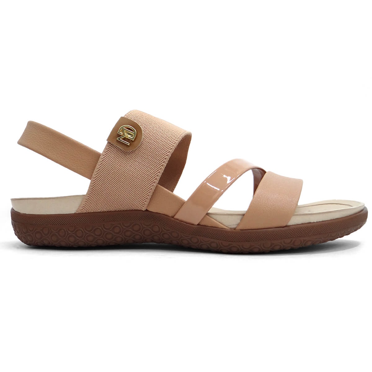 Sandália Modare Rasteira Conforto 7125.233 Nude Sandália Modare Rasteira Conforto 7125.233 Nude