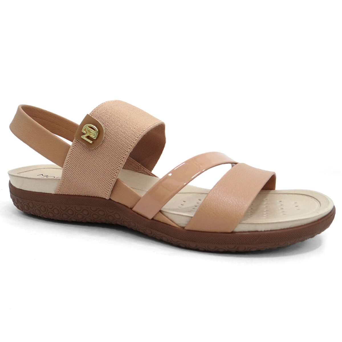 Sandália Modare Rasteira Conforto 7125.233 Nude Sandália Modare Rasteira Conforto 7125.233 Nude