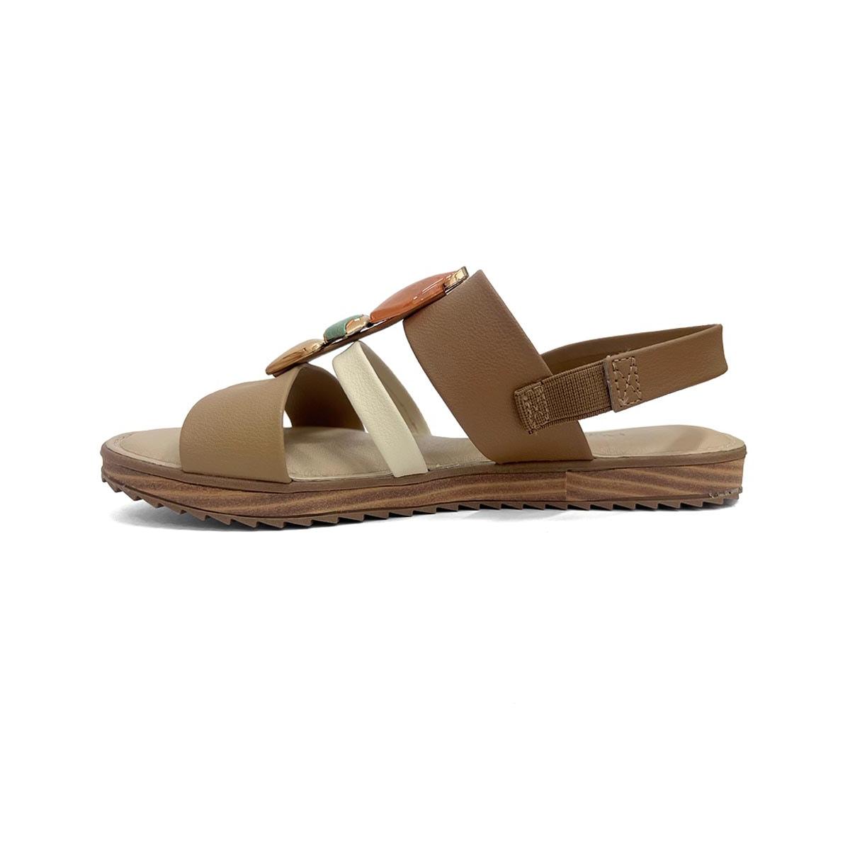 Sandália Modare Rasteira Conforto 7141.144 Camel