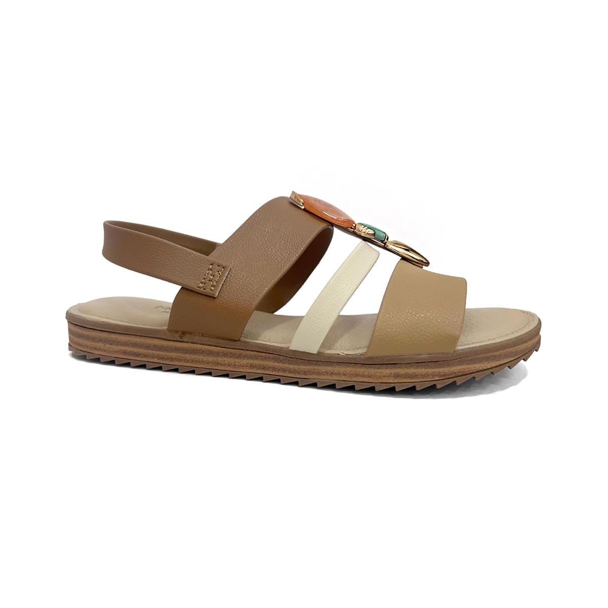 Sandália Modare Rasteira Conforto 7141.144 Camel Sandália Modare Rasteira Conforto 7141.144 Camel
