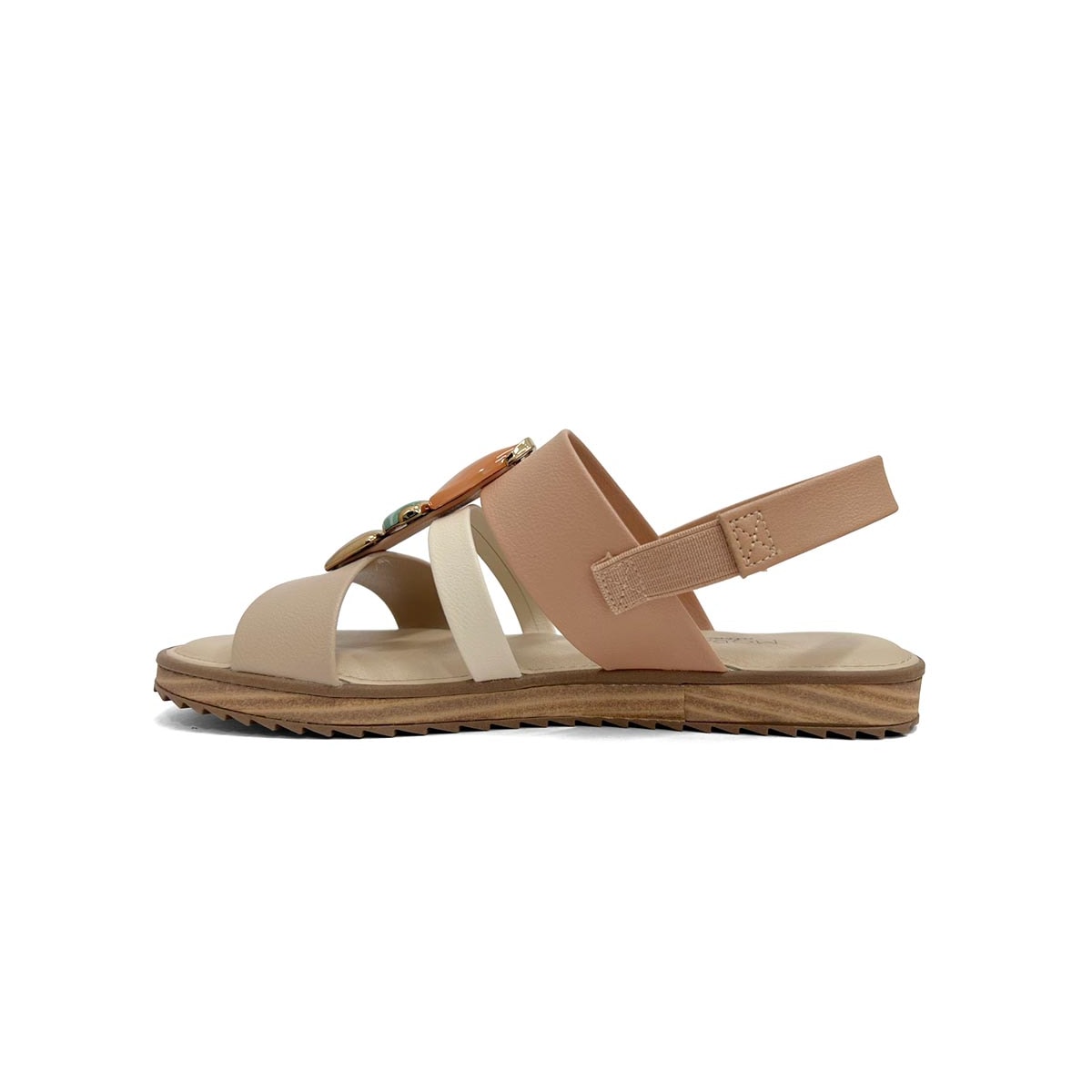 Sandália Modare Rasteira Conforto 7141.144 Nude Sandália Modare Rasteira Conforto 7141.144 Nude