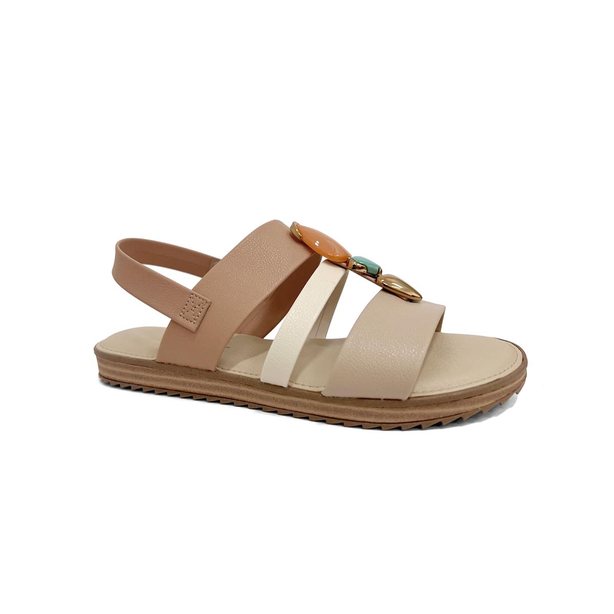 Sandália Modare Rasteira Conforto 7141.144 Nude Sandália Modare Rasteira Conforto 7141.144 Nude