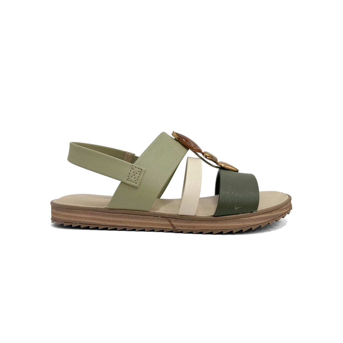 Sandália Modare Rasteira Conforto 7141.144 Verde Sandália Modare Rasteira Conforto 7141.144 Verde